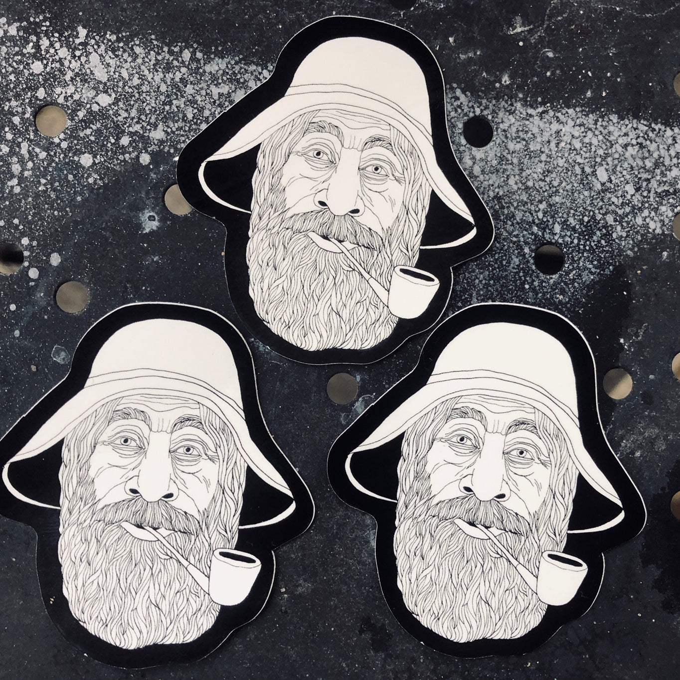 Salty Sailor Sticker