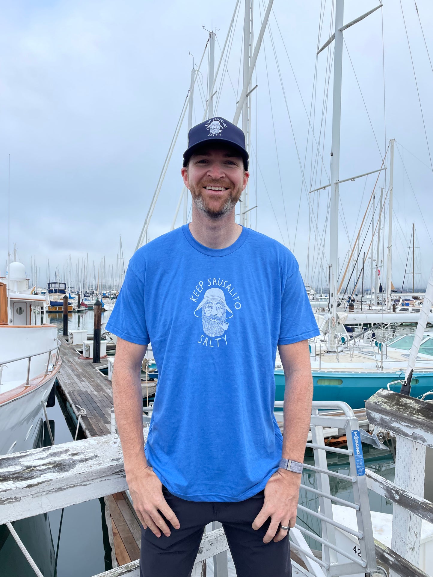 Keep Sausalito Salty: Unisex T-Shirt available in 3 colors