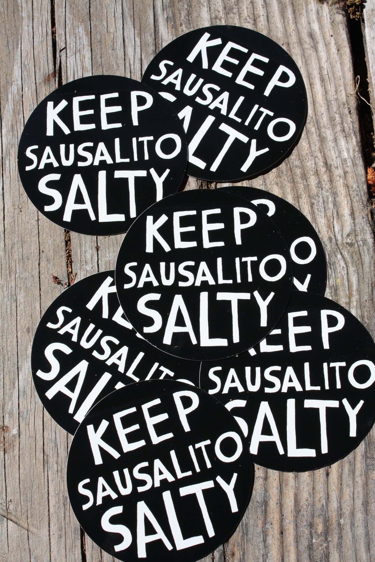 Sticker, Text Only