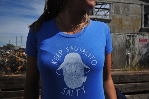 Keep Sausalito Salty T-Shirt/ Womens