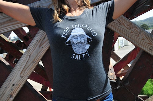Keep Sausalito Salty T-Shirt/ Womens