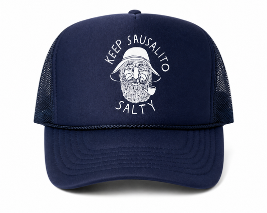 Keep Sausalito Salty Trucker Hat