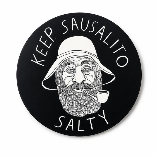 Keep Sausalito Salty Magnet 4"