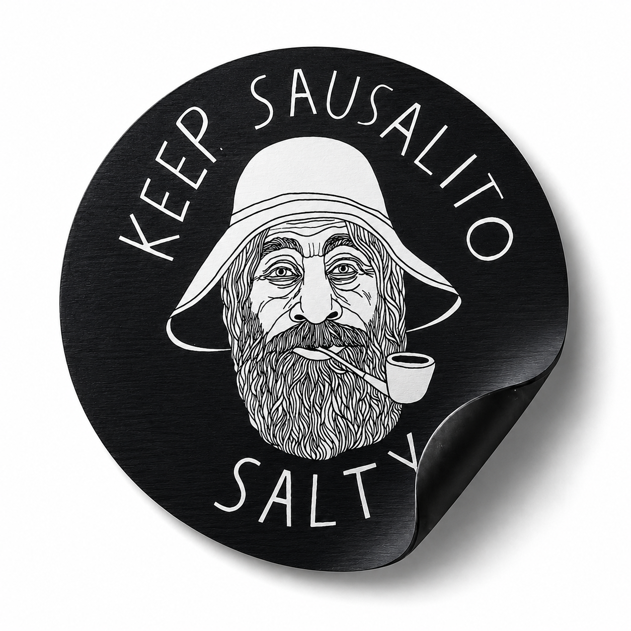Keep Sausalito Salty Magnet 4"