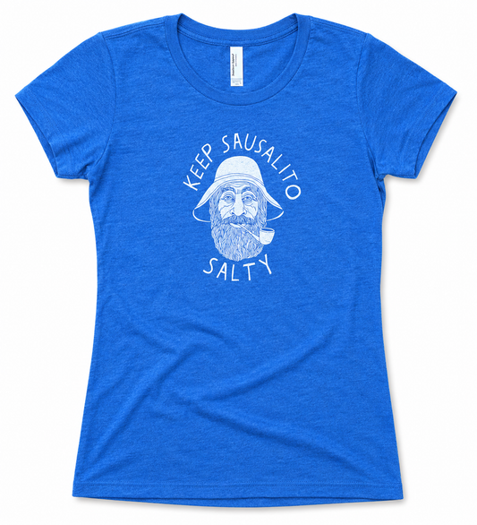 Keep Sausalito Salty T-Shirt/ Womens