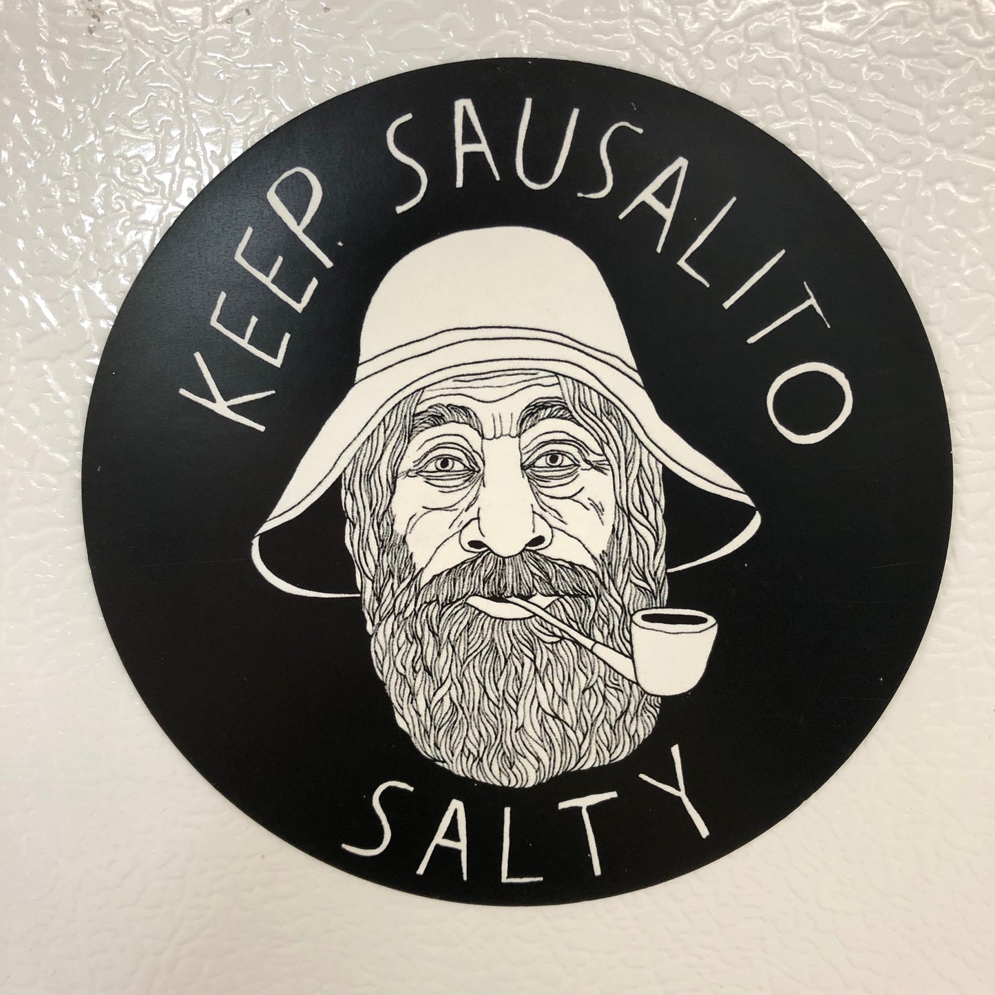 Keep Sausalito Salty Magnet 4"